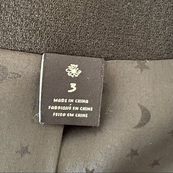 Maison Scotch Punk Radar Scotch & Soda Black Blazer Moto Style Sleeves Large/ - Picture 12 of 15